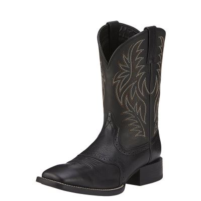 Ariat Sport Siyah Western Csizma Erkek (28780-024)